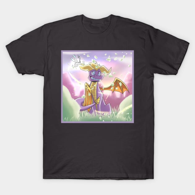 Spyro the dragon! T-Shirt by DaveyDboi